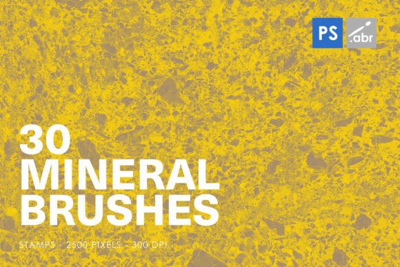 Elevating Digital Textures: The Strategic Value of 30 Mineral Photoshop Stamp Brushes in Modern Design Workflows