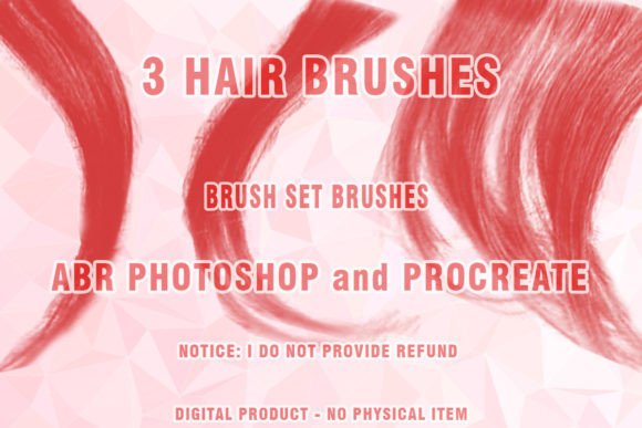 Mastering Digital Strands: A Deep Dive into Hair Brushes Procreate and Photoshop 68