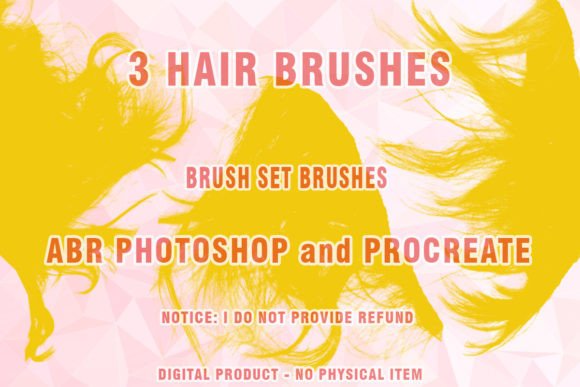 Mastering Digital Strands: A Deep Dive into Hair Brushes Procreate and Photoshop 41