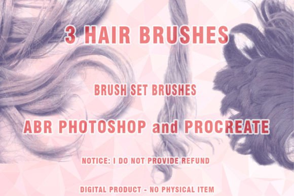 Mastering Digital Strands: A Deep Dive into Hair Brushes Procreate and Photoshop 39