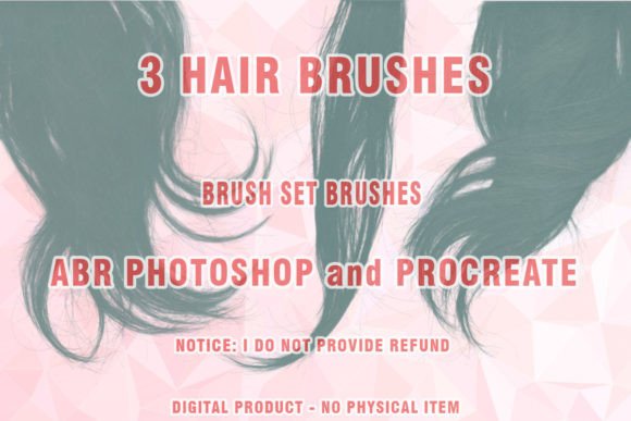 Mastering Digital Strands: A Deep Dive into Hair Brushes Procreate and Photoshop 37