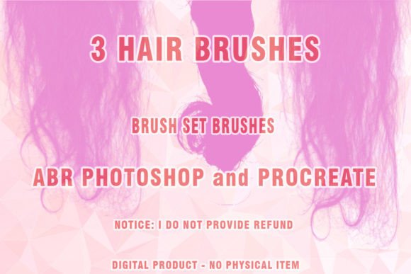 Mastering Digital Strands: A Guide to Hair Brushes Procreate and Photoshop 51