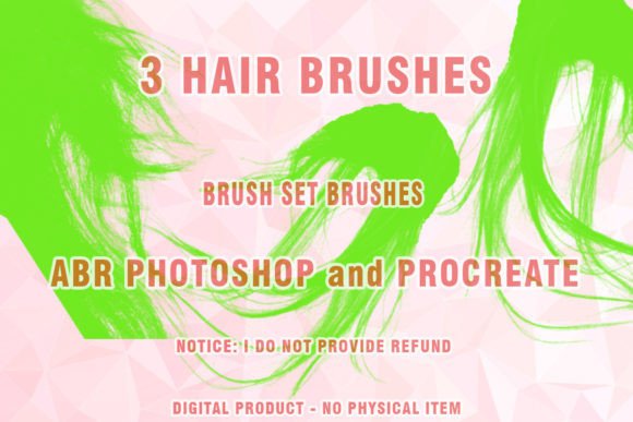 Mastering Digital Strands: A Guide to Hair Brushes Procreate and Photoshop 43