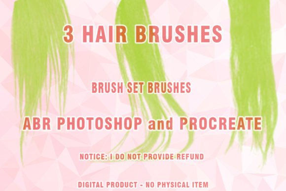Mastering Digital Strands: A Practical Guide to Hair Brushes Procreate and Photoshop 66