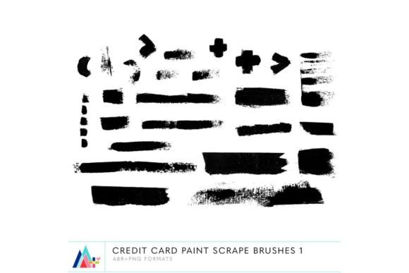 Mastering Textured Design with Credit Card Paint Scrape Brushes 1