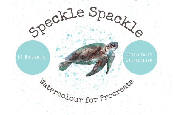 Mastering Textured Digital Painting with Procreate Speckle Watercolour Brushes