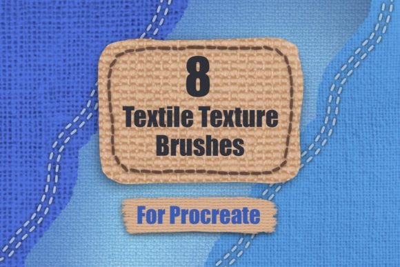 Procreate Textile Texture Brushes Set