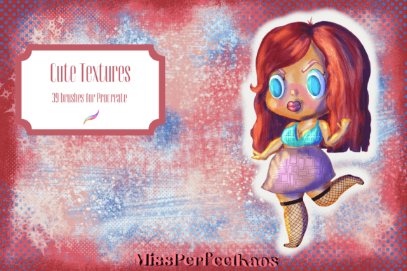 Unlocking Creativity: A Deep Dive into Cute Textures – 39 Brushes for Procreate
